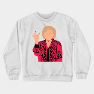 Betty White Crewneck Sweatshirt